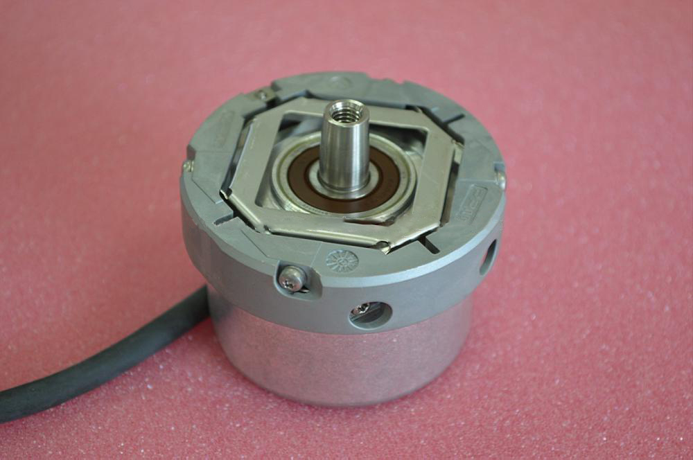 Encoder for gearless machine elevator spare part