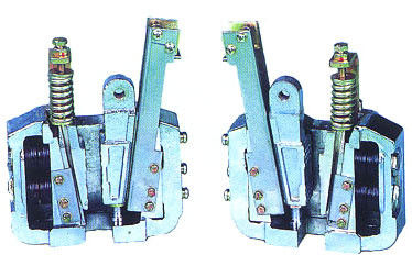 Elevator Safety Gear , PB167 10mm 16mm 2.0m/s Rated Speed
