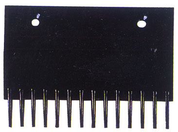 Black Comb Plate , Escalator Components / Parts