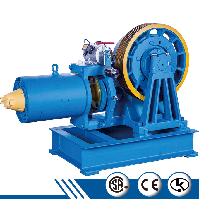 Home Elevator Traction Motor Machine Gear Electric Lift Motor