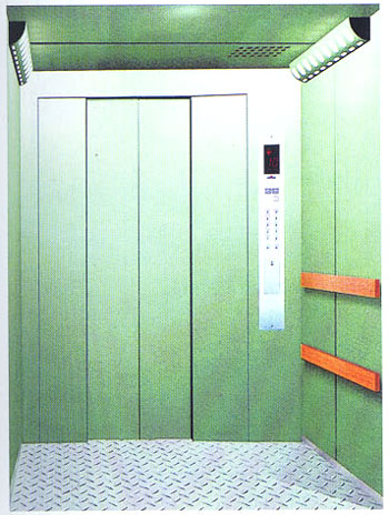 Elevator Decoration , Two Speed Center opening Door For Elevator