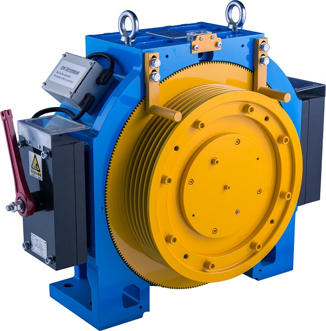 Gearless Traction Motor for MR and MRL Elevator