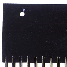 Black Comb Plate , Escalator Components / Parts