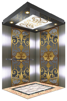 Elevator Decoration With An Image , Car Floor Decoration , NHD-2005-1