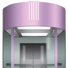 Elevator Decoration , Stainless Steel Single Tube Handrail